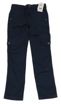 Nové - Tmavomodré cargo rifle Mothercare