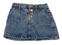 Modrá rifľová sukňa Denim Co.