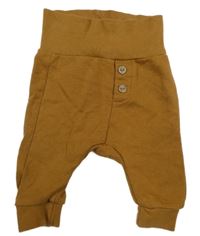 Medové tepláky s knoflíčky H&M