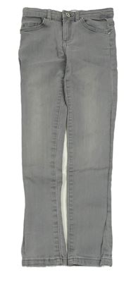 Šedé skinny rifle MANGO