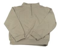 Béžovošedá mikina so stojačikom PRIMARK