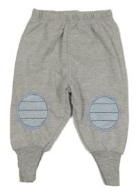 Sivé melírované tepláky