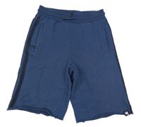 Tmavomodré teplákové kraťasy Molo