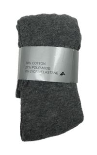Nové - tmavošedé melírované punčocháče nifty Tights