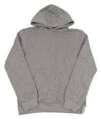 Šedá mikina s kapsou a kapucí H&M