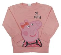 Ružová mikina s Peppa Pig