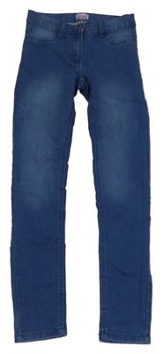 Modré teplákové skinny rifle Alive