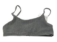 Nové - Černo-bílá kostkovaná plavková lambáda H&M