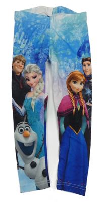 Modro-farebné legíny s Frozen Disney