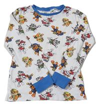 Bílé pyžamové triko s Paw Patrol H&M