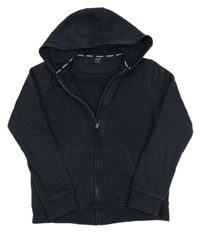 Tmavomodrá prepínaci mikina s kapucňou M&S