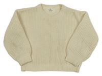 Smotanový pletený sveter H&M