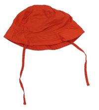 Červený plátěný klobouček Lupilu 