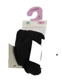 3set - 3x punčocháče - bílé + černé + šedé Primark