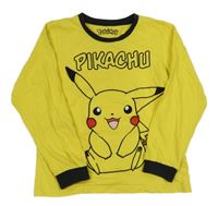 Žlté tričko s Pikachuem