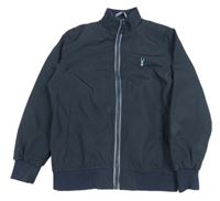 Tmavomodrá softshellová bunda Next