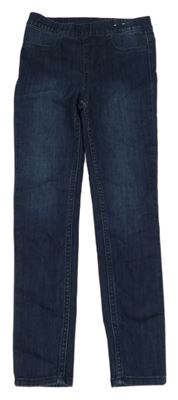 Tmavomodré džegíny H&M