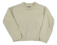 Smotanový žinylkový sveter C&A