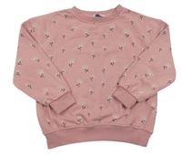 Ružová kvetovaná mikina Primark