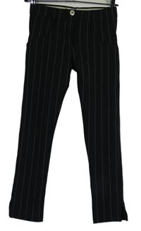 Dámské černé proužkované tregíny WR.UP 