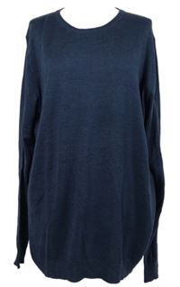 Pánsky tmavomodrý ľahký sveter Livergy