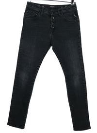 Dámské černé skinny rifle Replay 