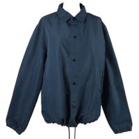 Pánska tmavomodrá šušťáková jarná bunda Zara