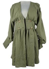 Dámské khaki košilové šaty Asos 
