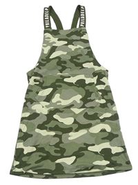 Army na traké šaty s nápisom
