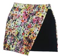 Čierno-farebná sukňa Candy couture