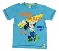 Azurové tričko s Mickey Mousem C&A