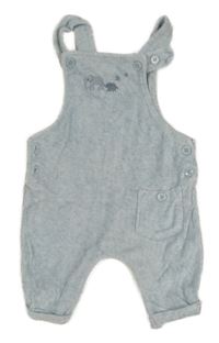 Světlemodré sametové laclové kalhoty se slonyNext