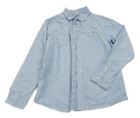 Modro-bílá pruhovaná košile Okaidi