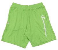 Zelené teplákové kraťasy Champion