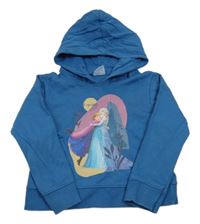 Modrá mikina s Elsou a kapucňou Disney