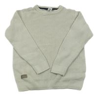 Sivý rebrovaný sveter Dopodopo