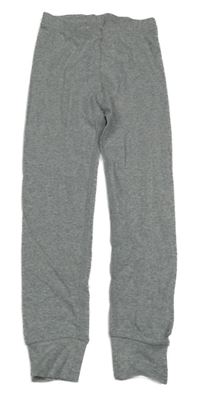 Šedé melírované pyžamové kalhoty H&M