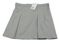 Nové - Sivá skladaná sukňa H&M