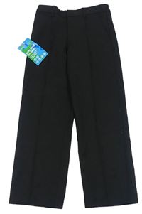 Čierne slávnostné vlnené nohavice M&S