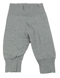 Šedé melírované tepláky H&M