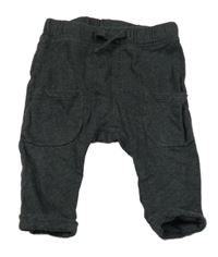 Sivé melírované tepláky Next