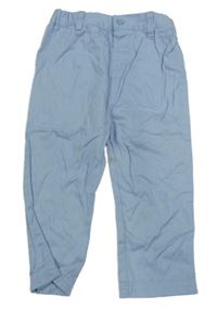 Svetlomodré plátenné nohavice Zip Zap