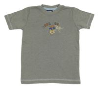 Sivé tričko s psíkom Lupilu