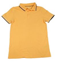 Oranžové polo tričko C&A