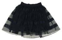 Tmavomodrá sieťovaná sukňa Mayoral