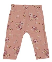 Broskvové legíny s kvetmi George