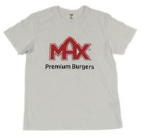 Biele tričko s nápisom Clique