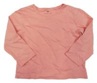 Broskvové tričko H&M