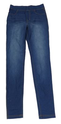 Modré džegíny H&M