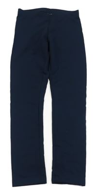 Tmavomodré teplákové zateplené legíny Pepperts!